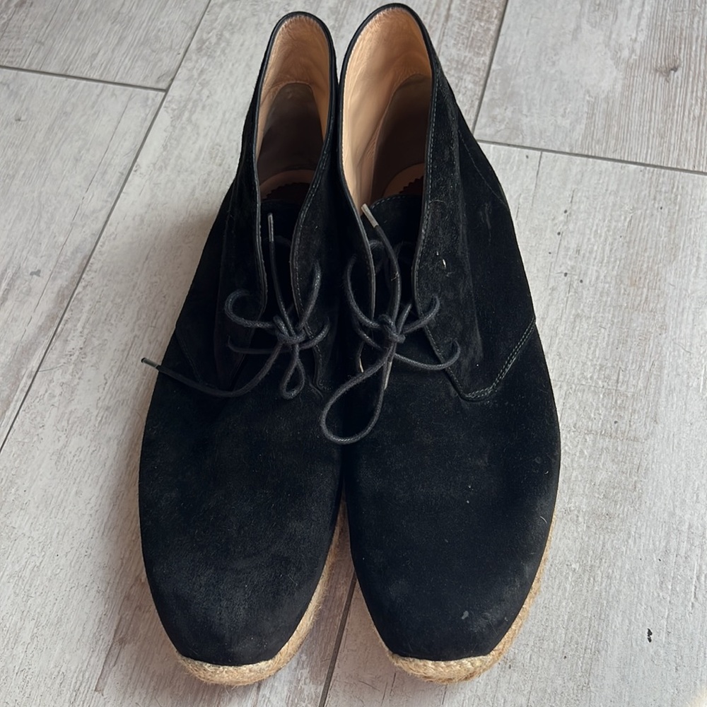 CHRISTIAN LOUBOUTIN CADAQUES FLAT VEAU VELOURS IN BLACK SIZE 41 - Picture 3 of 4